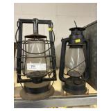 (2) Hurricane Lanterns