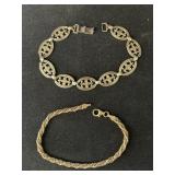 Sterling Silver & 14K Bracelets