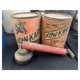 Advertising Tins & Duster