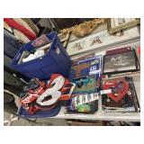 Assortment of Nascar and Sports Collectibles