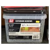 Approx. 25lbs of 2.5' Exterior Screws