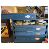 4-Drawer Hardware Organizer w/ Contents