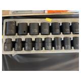 (2) Imported 3/8' Drive Impact Socket Sets