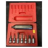 8pc Snap-On 3/8' Drive Ratcheting Screwdriver Set
