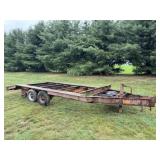 Eager Beaver 18' Flatbed Farm Trailer