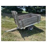 Worthington 5' Aluminum Dump Trailer