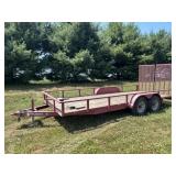 2018 Belmont 18' Flat Bed Trailer