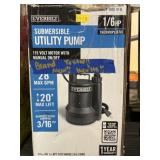 1/6hp Utility Pump