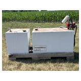 (2) Metal Fuel Tanks w/ Fill-Rite Electric Pump