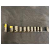 Assortment of Snap-On SAE Sockets