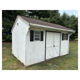 9' 8' x 14' Quaker Style Utility Shed