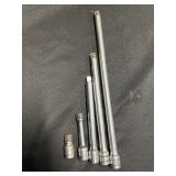 Assortment of Snap-On 3/8' Drive Extensions