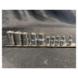 10pc Snap-On Metric Socket Set