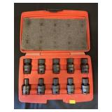 Imported Metric 1/4' Drive Universal Socket Set