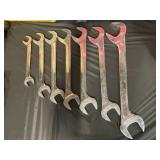 7pc Snap-On SAE Angled Wrench Set