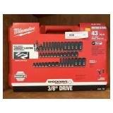 Milwaukee 3/8' Drive Impact Socket Set