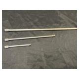 3pc Snap-On 3/8' Drive Extensions