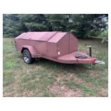 1977 Pelsue 10' Contractor Trailer