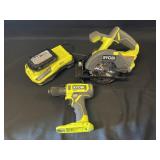 Ryobi 18V Cordless Circular Saw w/ Drill