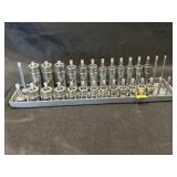 24pc Snap-On Incomplete Metric Socket Set