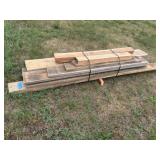 (14) Pieces of Ash Rough Cut Lumber