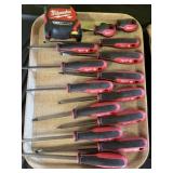 Milwaukee Screwdriver Set w/ Tape Measure
