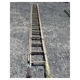 32' Wooden Extension Ladder