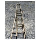 32' Wooden Extension Ladder