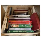 Box Lot of Cookbooks