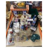 Pepsi Bottles, Cereal Bowls, Flashlight