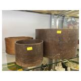 3 Bentwood Dry Measures