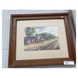 Maxwell Framed Watercolor