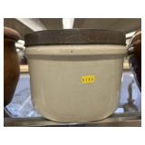 Stoneware Storage Crock with Lid