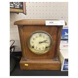 Sessions Oak Cased Mantel Clock