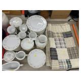 Chinaware w/ Quilt