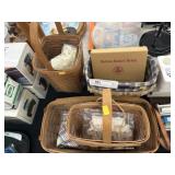 4 Longaberger Baskets
