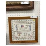 Framed Needlepoint