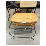 Longaberger Basket w/ Stand