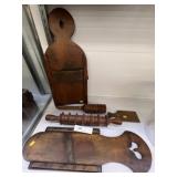 Primitive Slaw Boards w/ Wood Winders