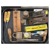 Planes, Draw Knife & Assorted Tools