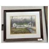 John Showalter Framed Watercolor