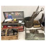 Toolbox w/ Jack & Assorted Hand Tools