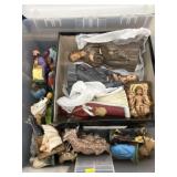 Nativity Figurines w/ Manger