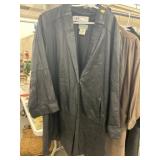 Size Medium Leather Ladies Coat