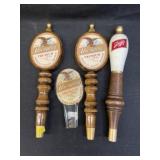 4 Advertising Tap Handles