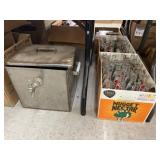 3 Boxes of Bottles w/ Beverage Dispenser