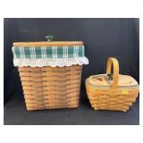 2 Longaberger Baskets