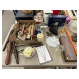 Assortment of Tools, Scale w/ Skewers