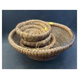 Wicker & Rye Straw Baskets