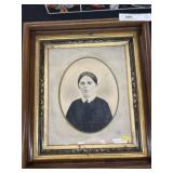 19th Century Framed POrtrait